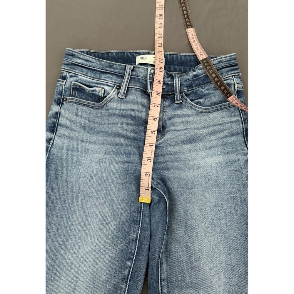 BKE Payton Jeans Womens 26S Straight Leg Mid Rise Stretch Medium Wash - Picture 5 of 15